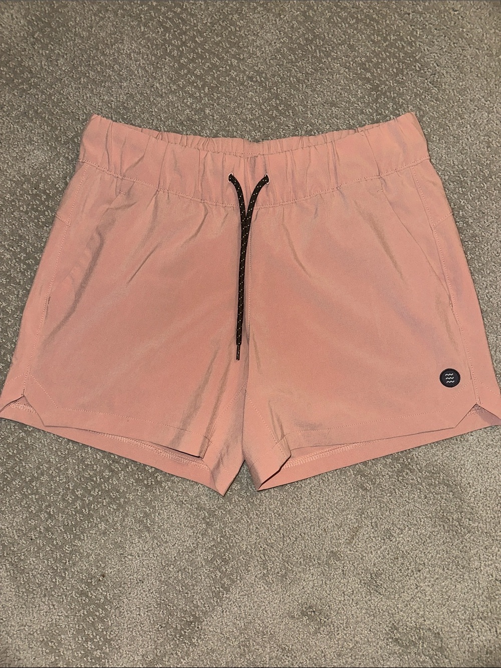 Like New! Free Fly Fishing Outdoor Light Pink Athletic Drawstring Shorts